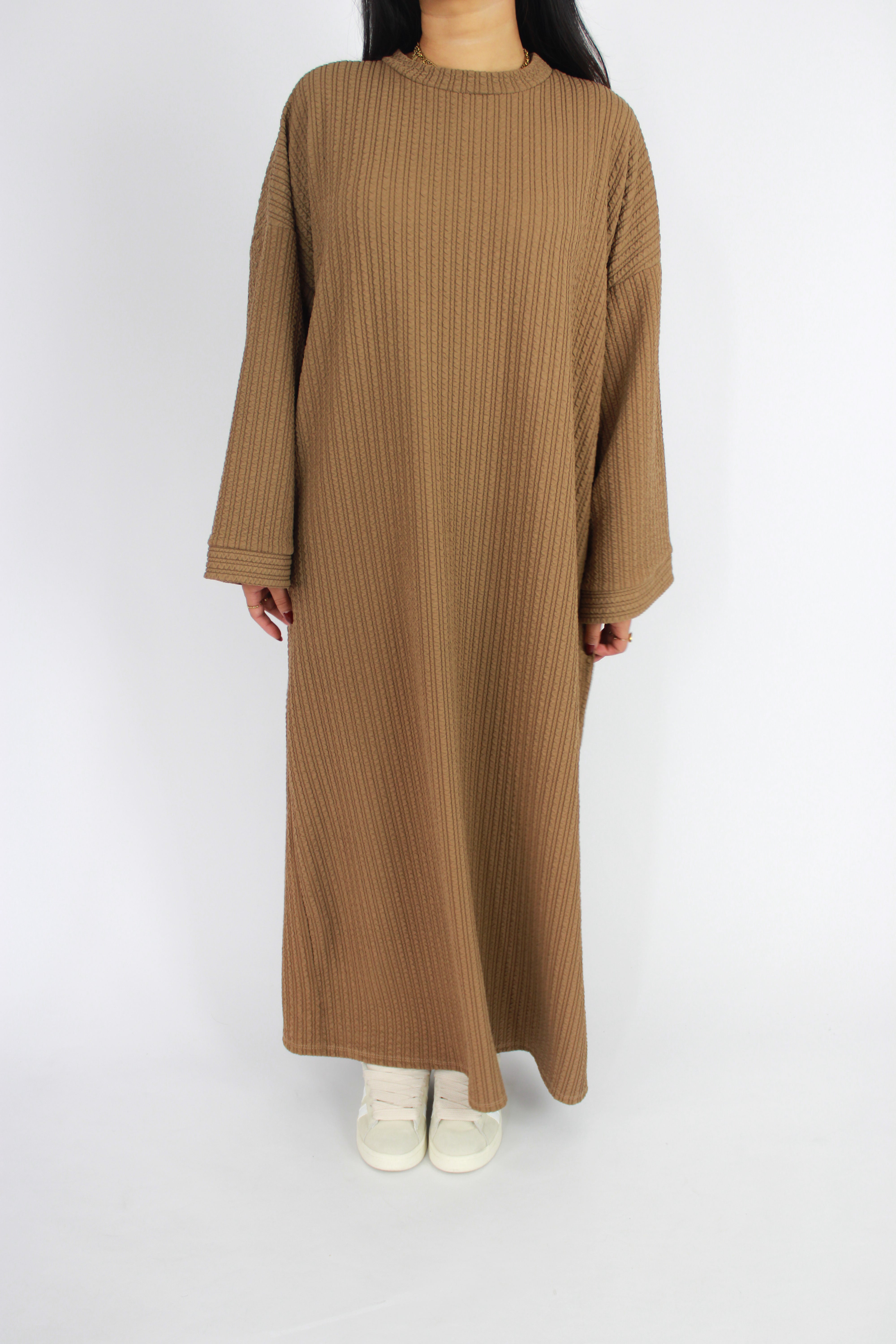 RABIA DRESS - CAMEL