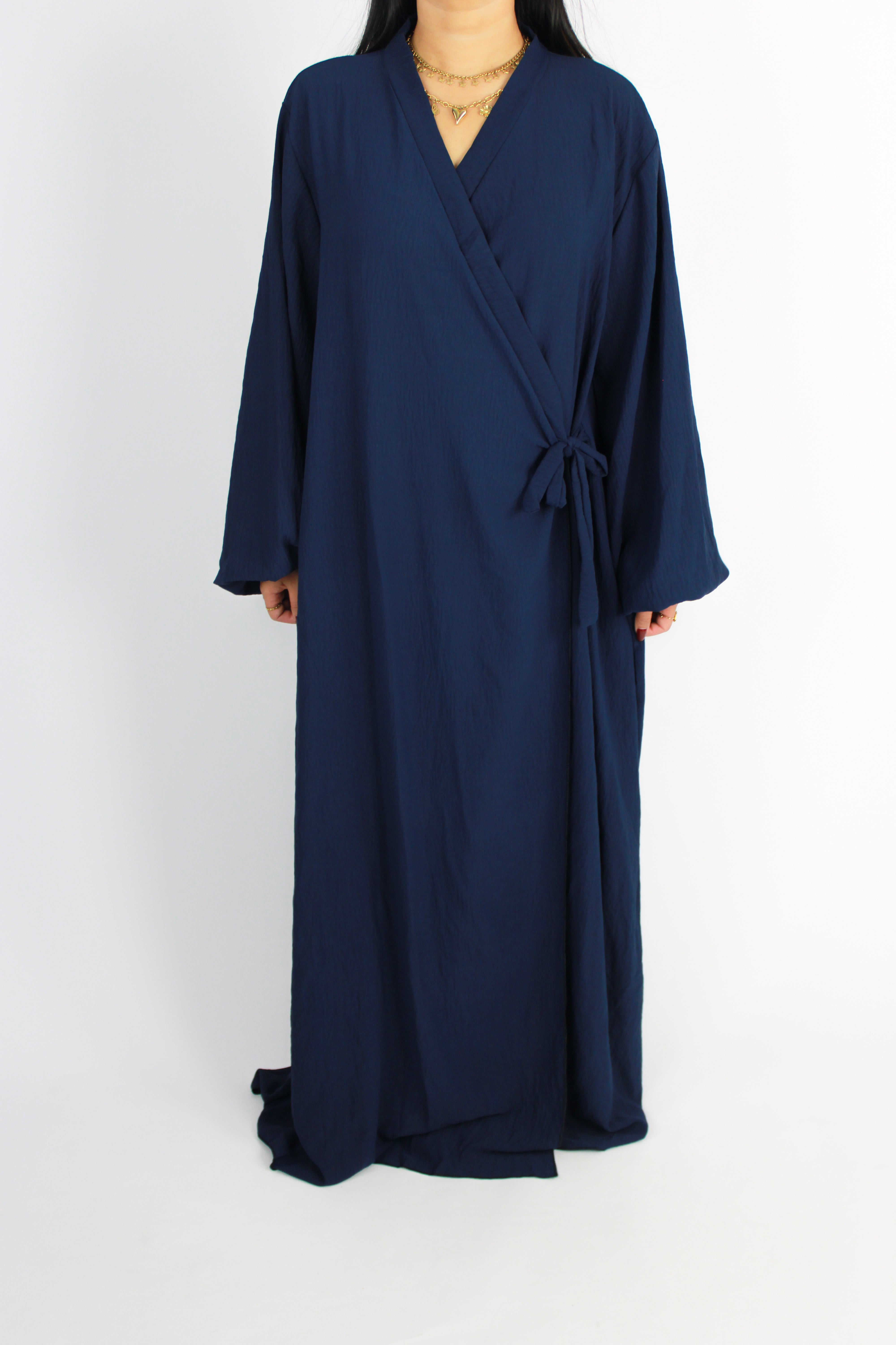 ALEYNA DRESS - NAVY