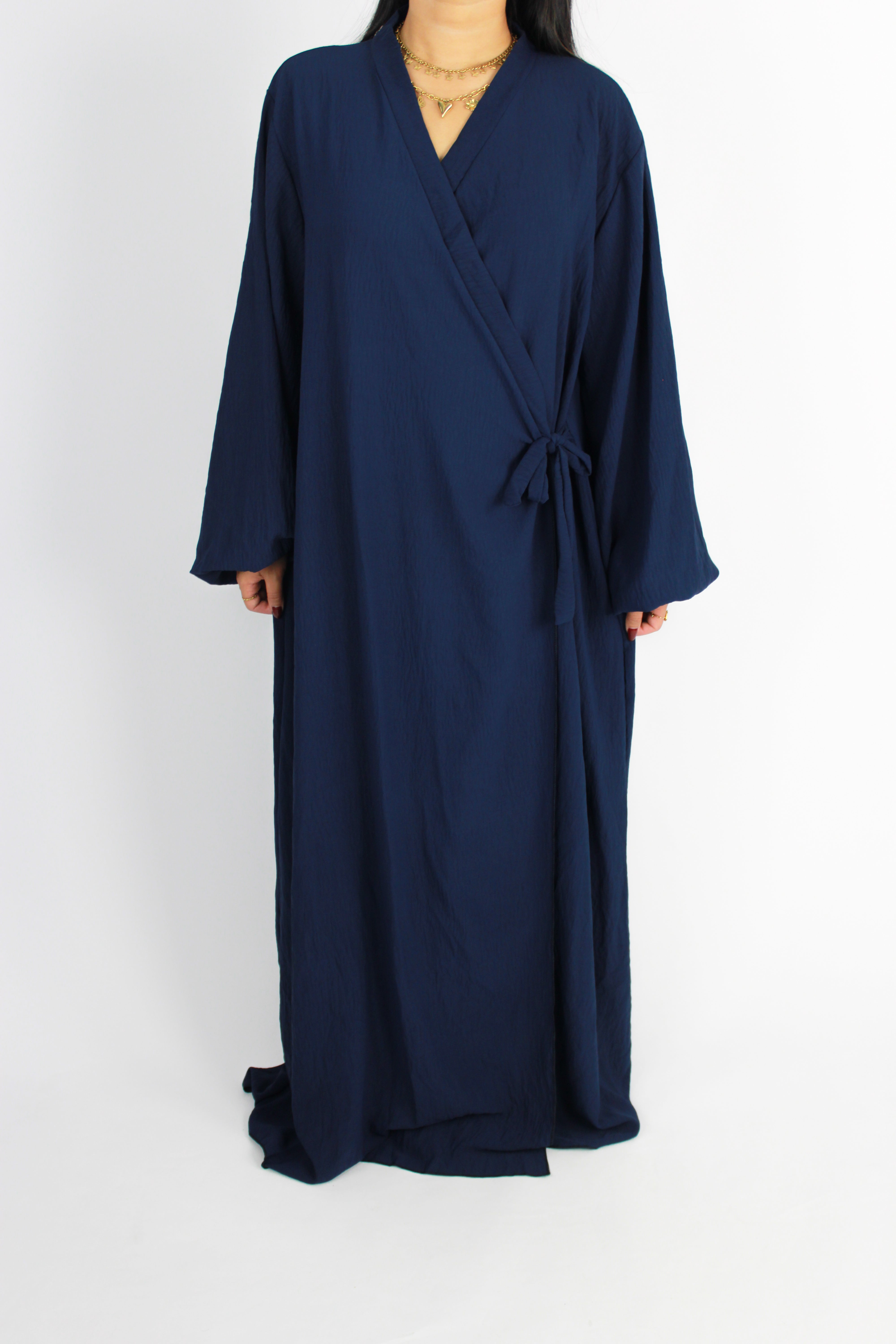 ALEYNA DRESS - NAVY