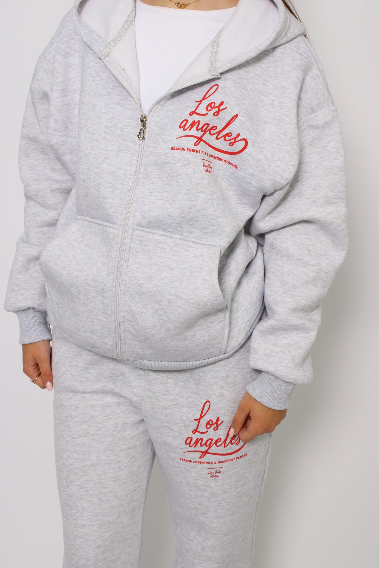 LOS ANGELES SET - LIGHT GREY MARL