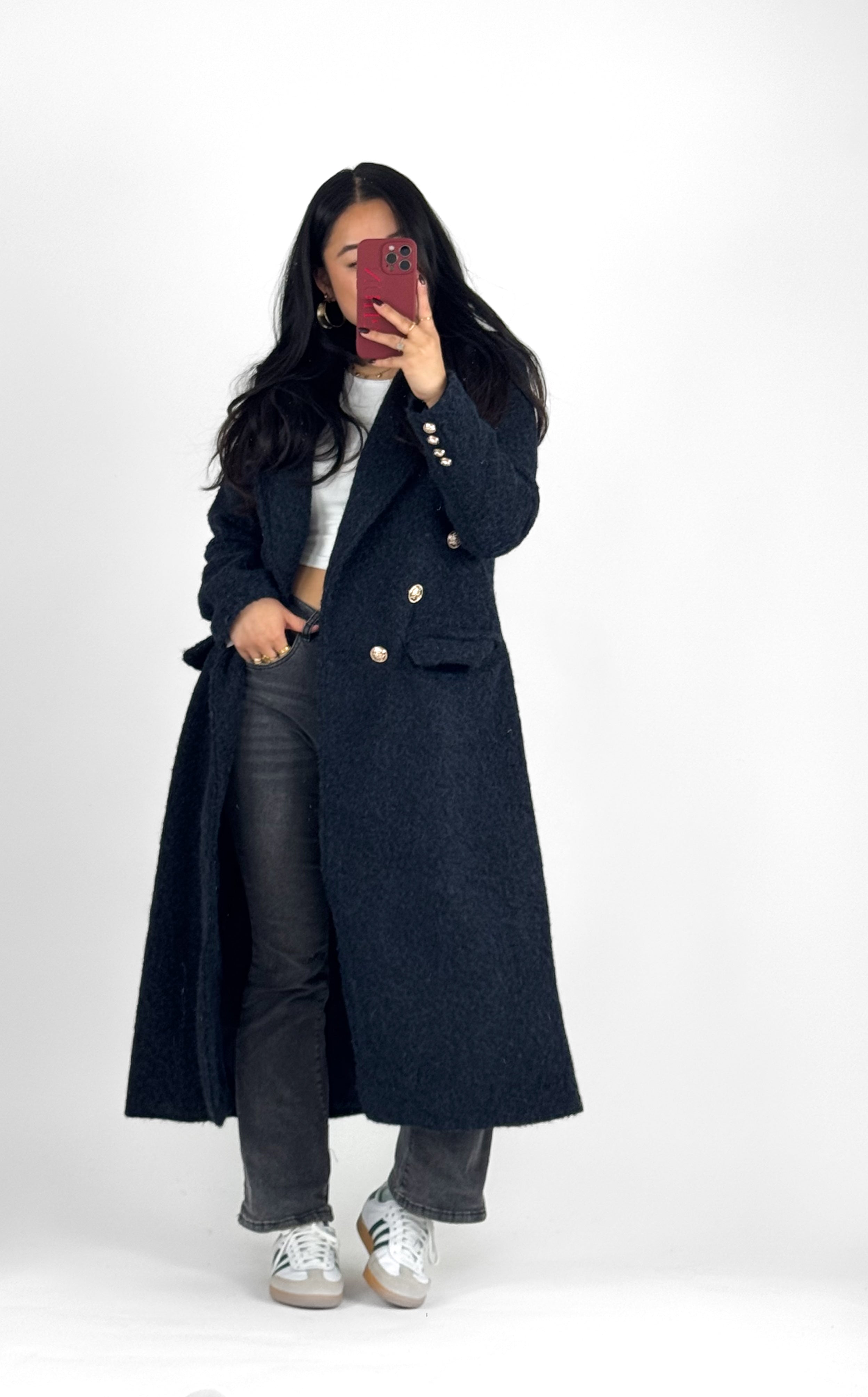 JANE TRENCHCOAT - NAVY