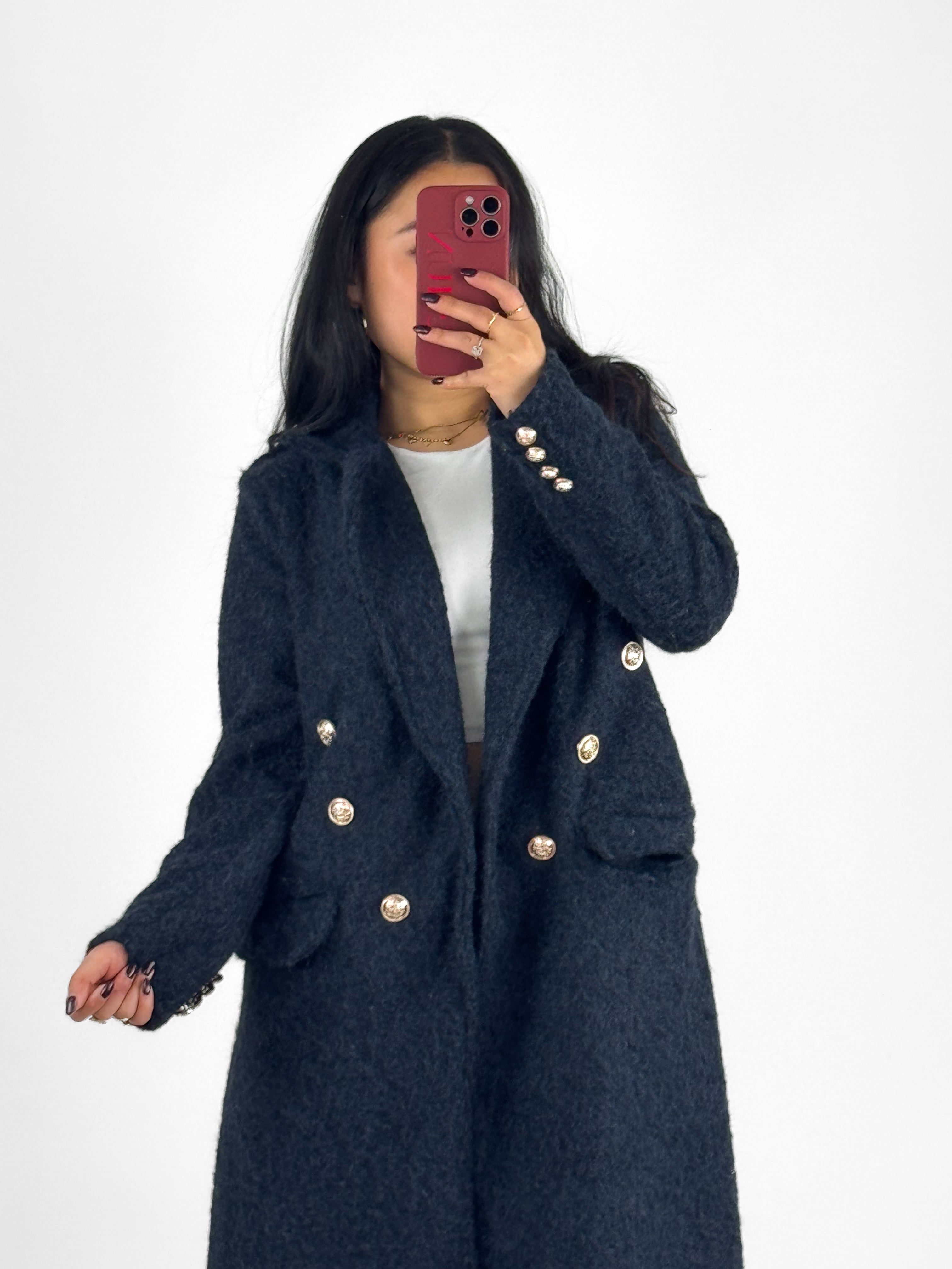 JANE TRENCHCOAT - NAVY