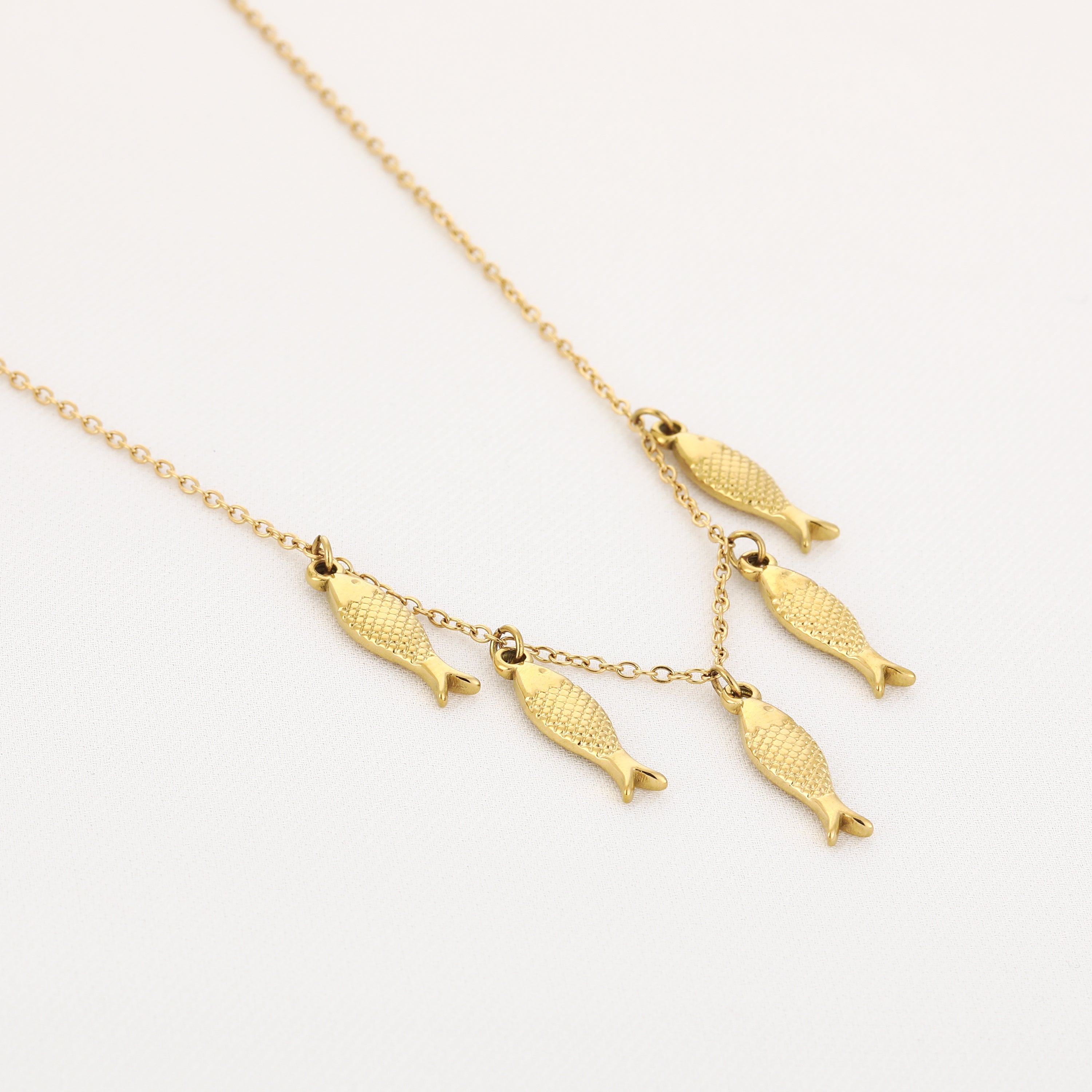 OCEAN DRIP NECKLACE - GOLD