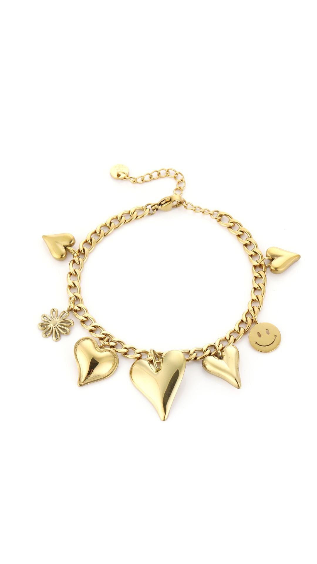 INFINITY CHARM BRACELET - GOLD