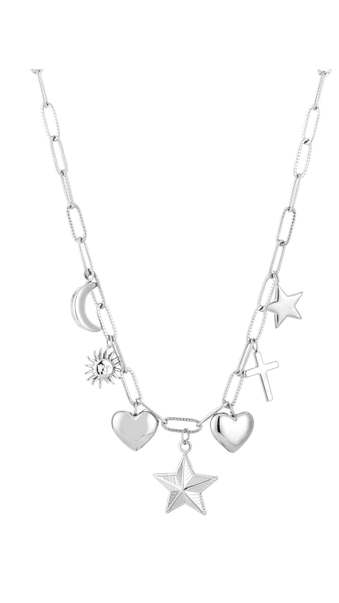 VARIETY OF LOVE NECKLACE - SILVER