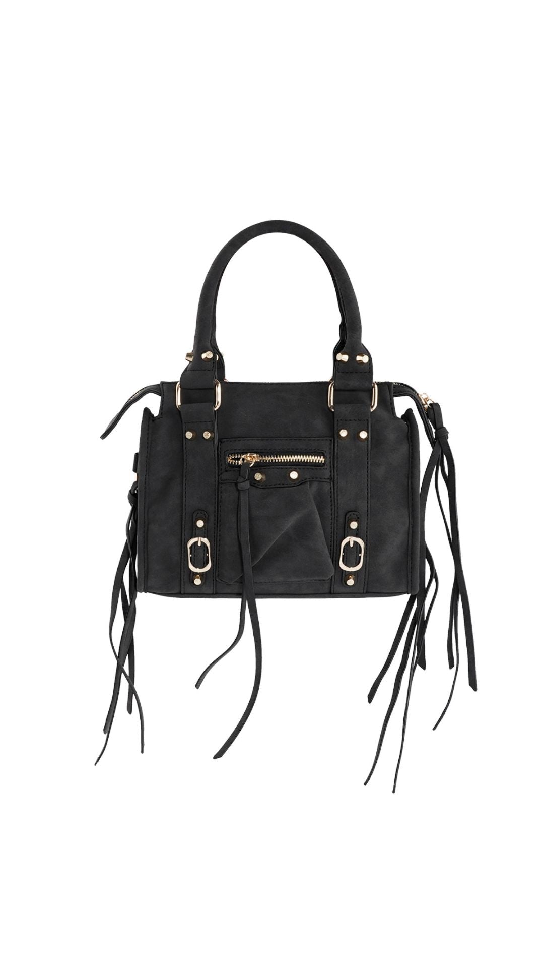 FRINGE BAG - BLACK