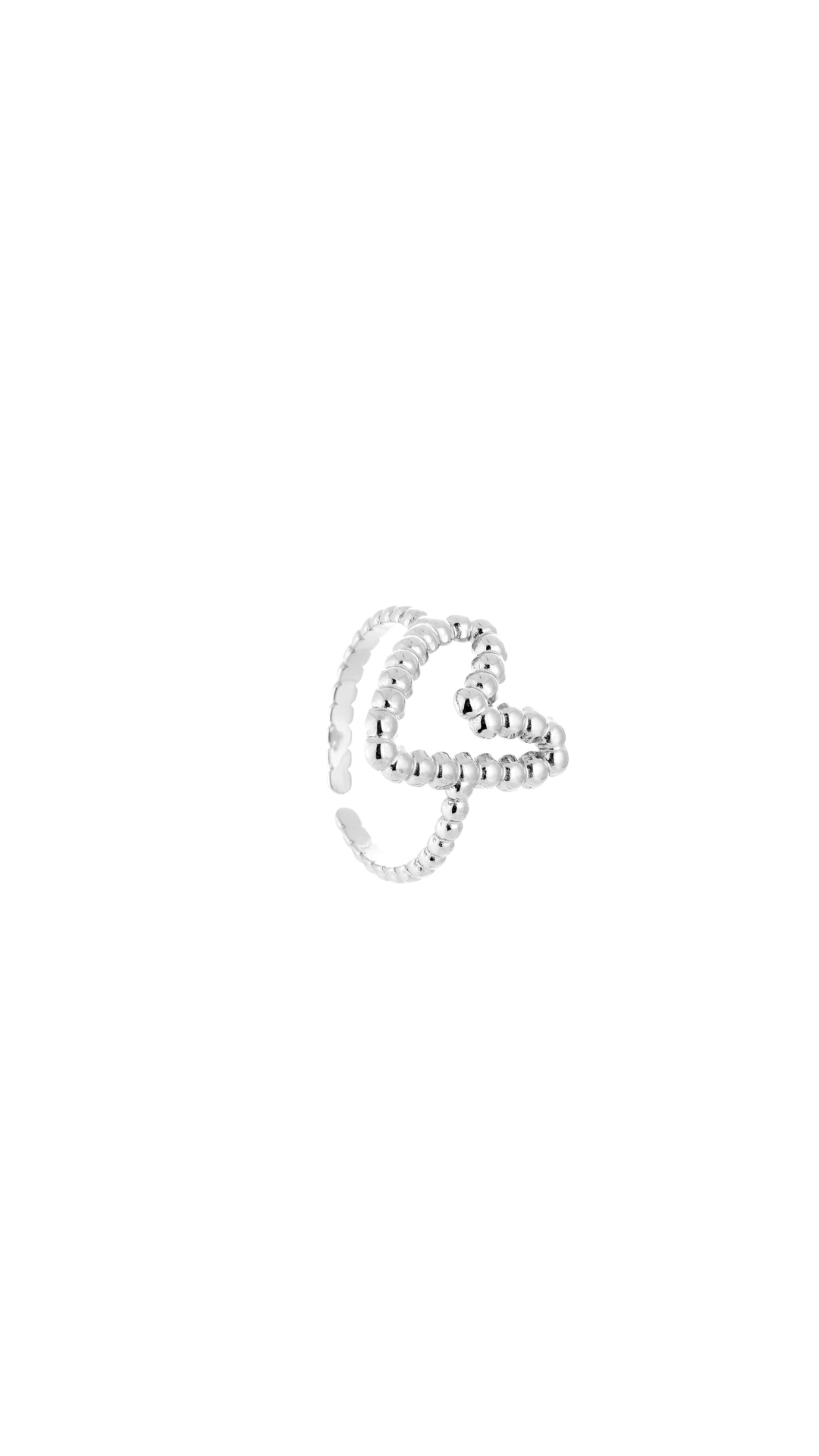 SWEETHEART RING - SILVER