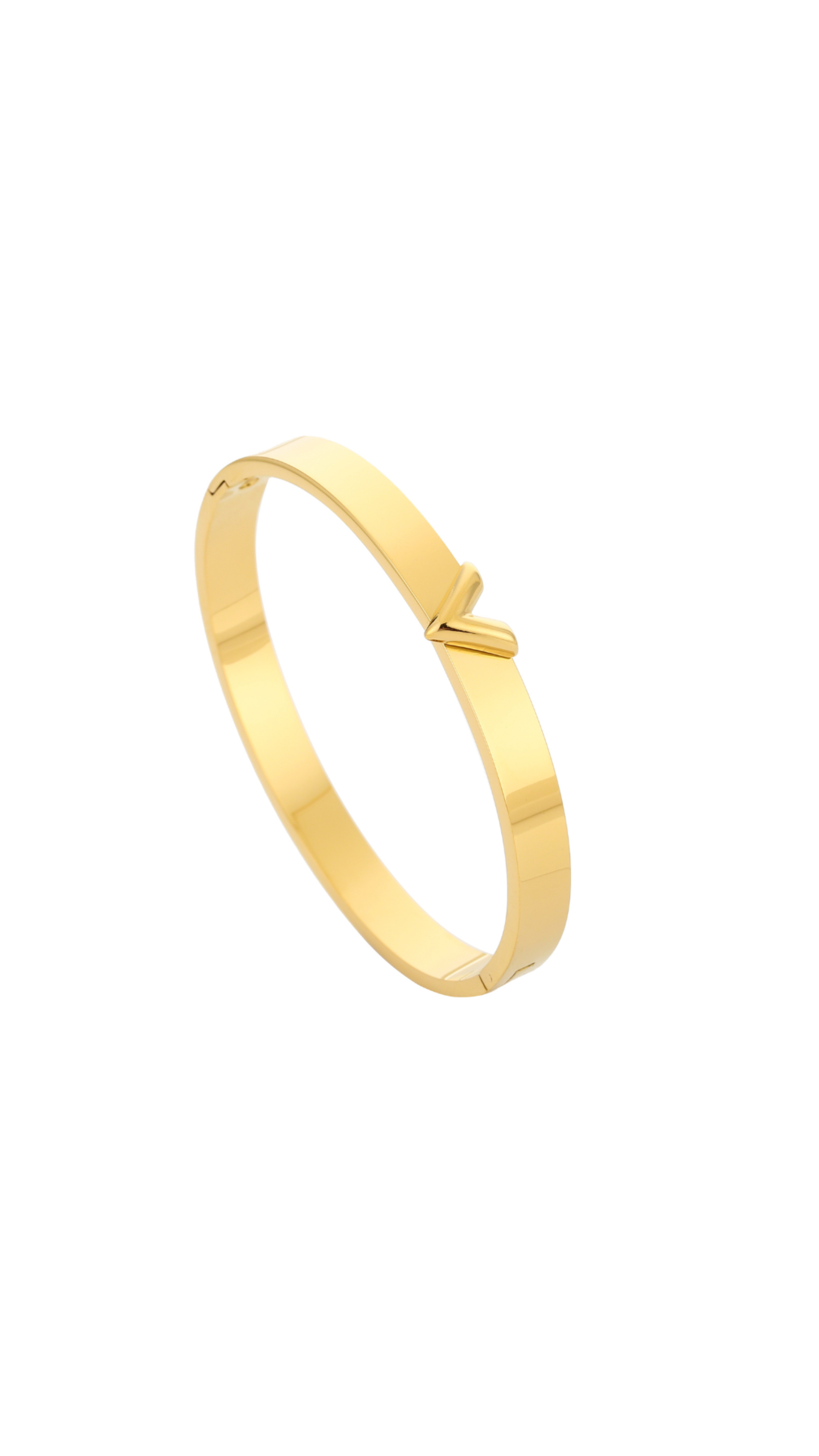 BANGLE V BRACELET - GOLD