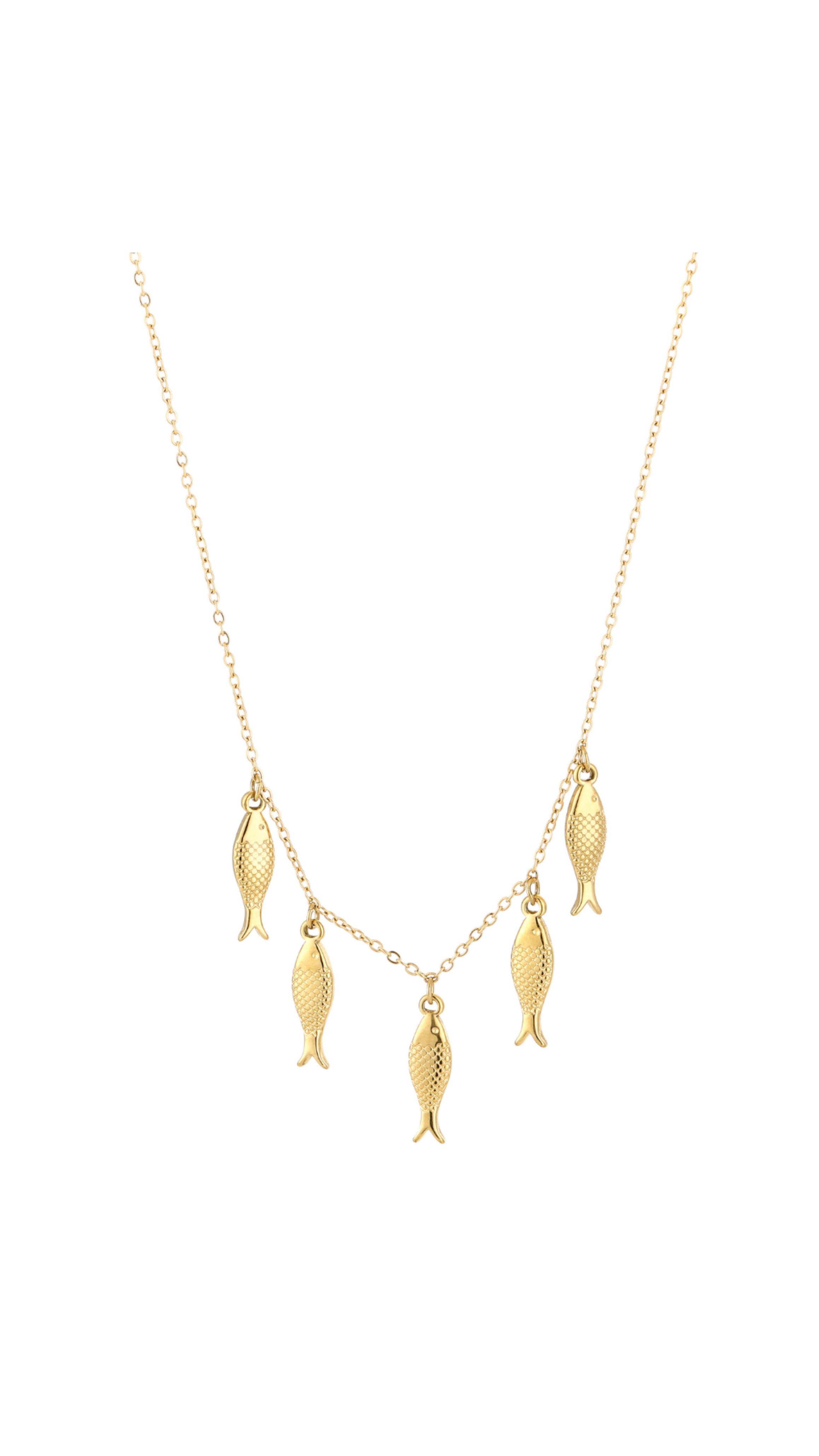 OCEAN DRIP NECKLACE - GOLD