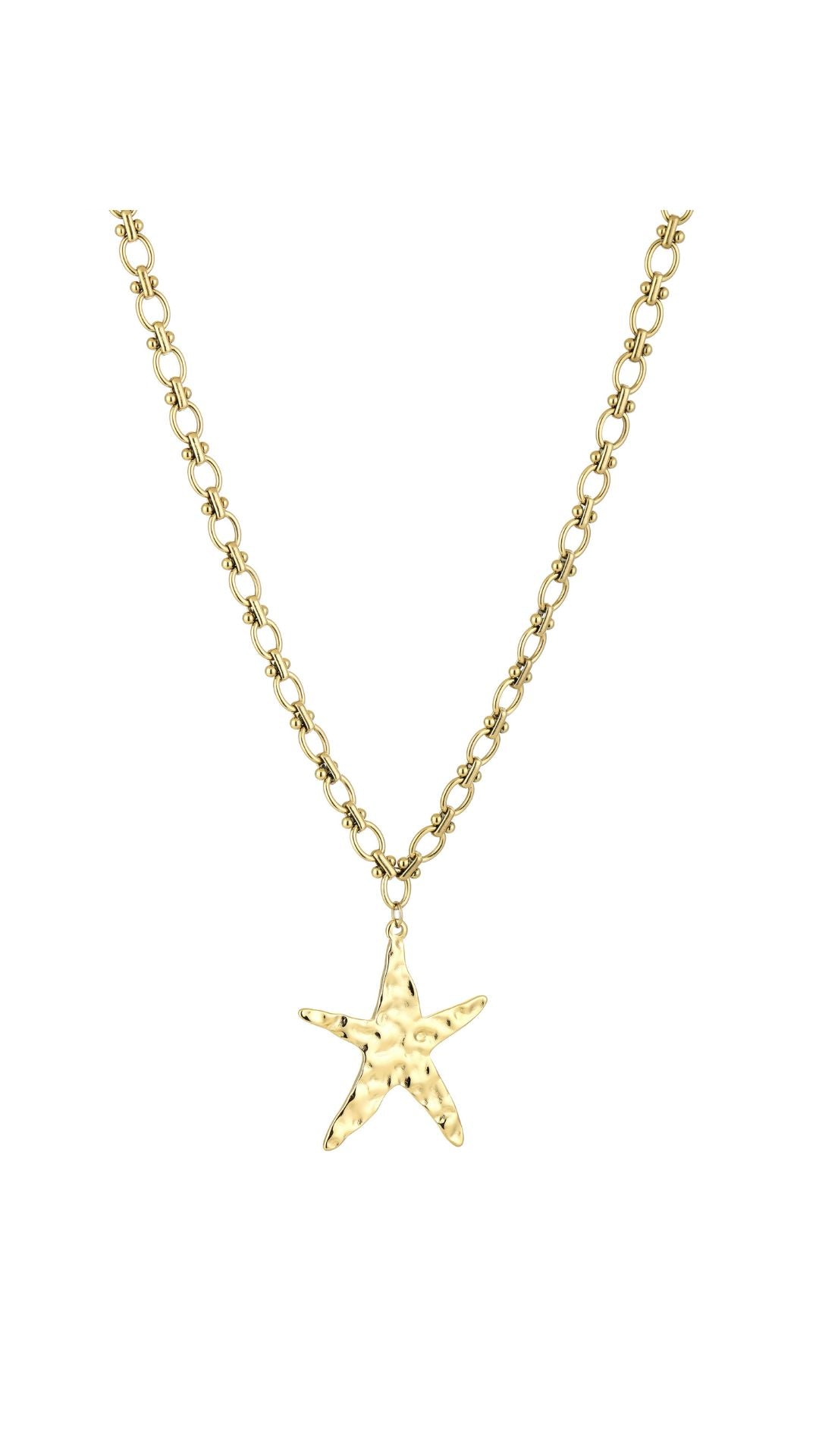 STARRY LOVE EXTRA LONG NECKLACE - GOLD